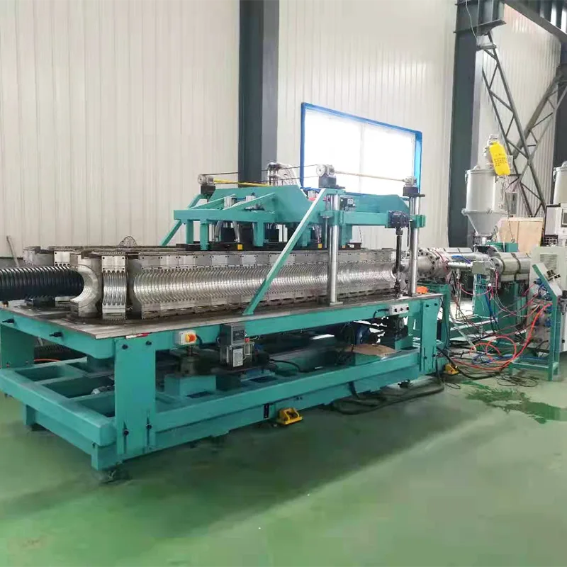 Gebrauchte HDPE-Doppelwand-Wellpipe-Rohrproduktionslinie